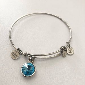 Alex & Ani March Birthstone bracelet